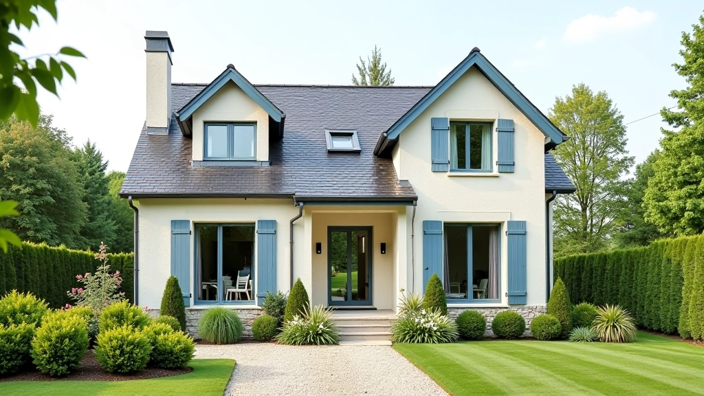 Maison rénovée avec priorités de travaux planifiés